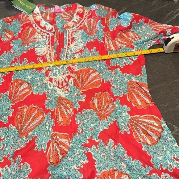 Lilly Pulitzer Sarasota Tunic Watermelon Coralina - Picture 8 of 10